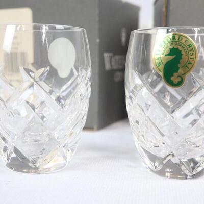 Set of 2 Waterford Crystal Napier Shot Glasses