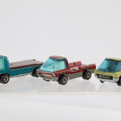 Lot of 3 Hot Wheels Original Redline Heavyweights