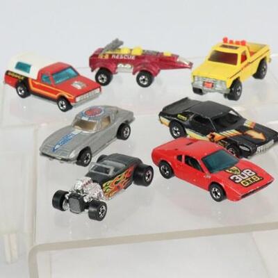 Mixed Lot of 80's Hot Wheels Cars