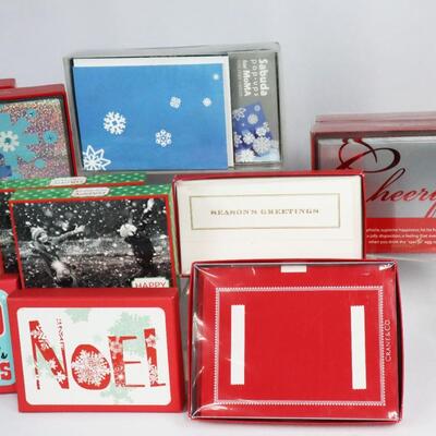 New In Box Papyrus Holiday Greeting Cards Lot of 11