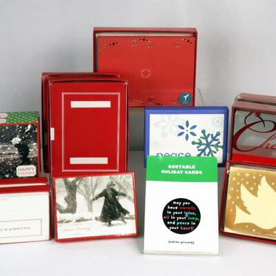 New In Box Papyrus Holiday Greeting Cards Lot of 13