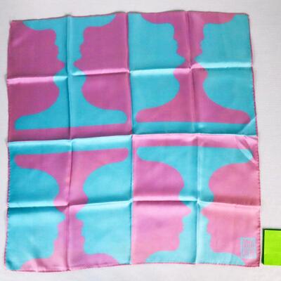YSL Yves Saint Laurent & Dior Scarf Lot