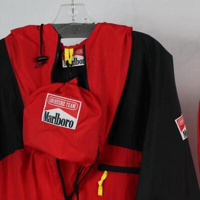 Marlboro Adventure Team Windbreaker Jacket & Pants Size L