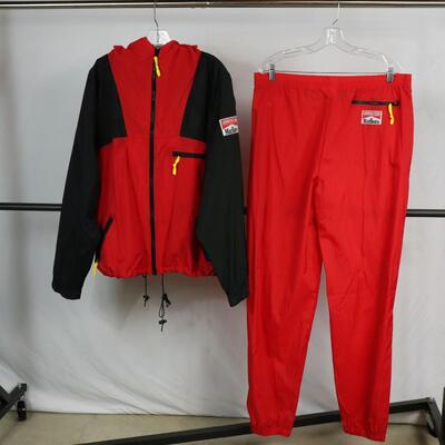 Marlboro Adventure Team Windbreaker Jacket & Pants Size L