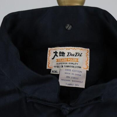 Navy Blue Tang Coat from Shanghai