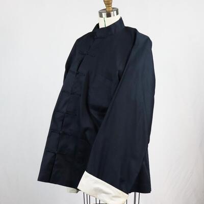 Navy Blue Tang Coat from Shanghai