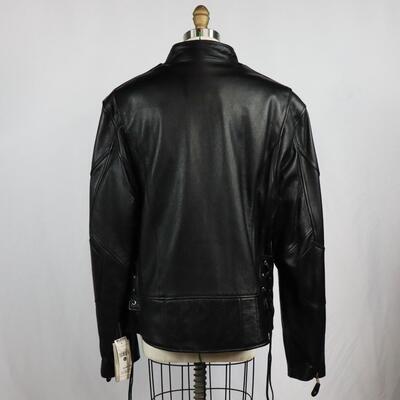 Wilsons Leather Motorcycle Jacket Size XL NWT