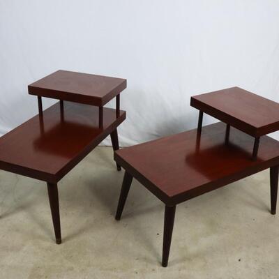 Pair of Mid Century Side Tables