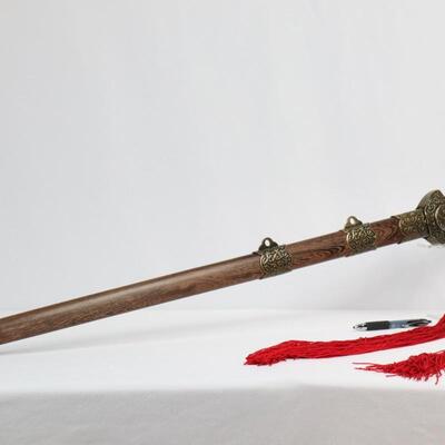 Yin Yang Sword With Red Tassel