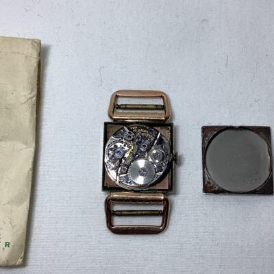 A - 389 Vintage Elgin Pocket Watch & Vintage Bulova Watch ( both 21 Jewels )