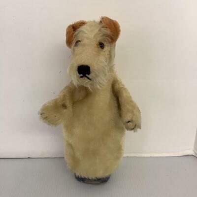 C299 Vintage Steiff Fox Terrier Handpuppet