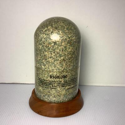 C436 $100,000 Dollars Shredded in a Dome Jar