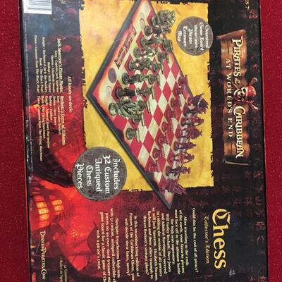 Disney Pirates of the Caribbean chess game At worlds end