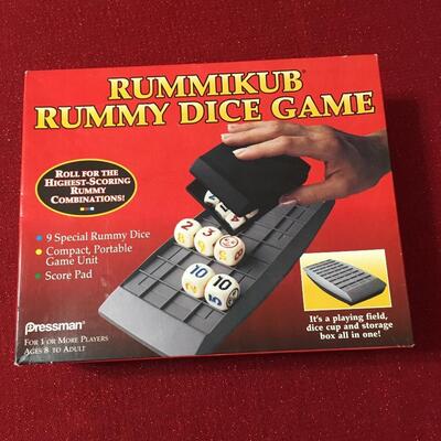 Rummikub rummy dice game