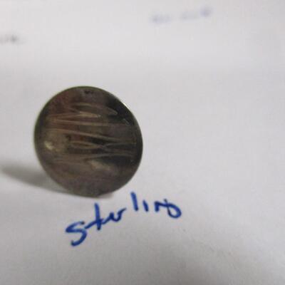 Sterling Insignia - Rheingold Trinket - Sterling Button 