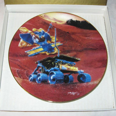 MS 1997 Mars Pathfinder Collector Plate JPL Limited Edition Jet Propulsion Lab