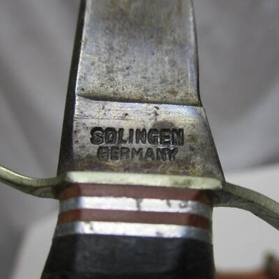 Hollow Ground Solingen Germany Hunting Knife