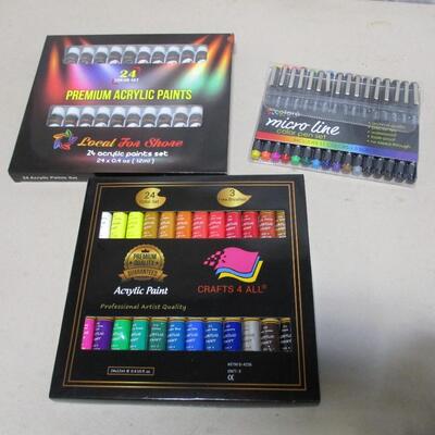 Acrylic Paints & Color Pens