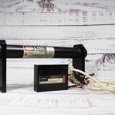 Hughes Industrial Power Supply and Helium Neon Laser