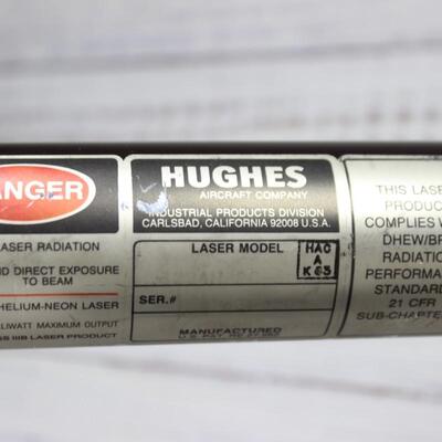 Hughes Industrial Power Supply and Helium Neon Laser