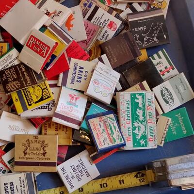 LOT 140  OLD MATCH BOOK COLLECTION