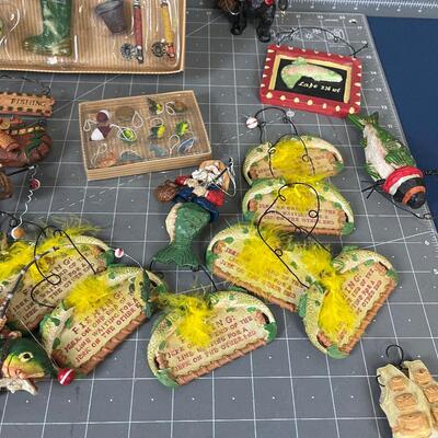 Fishing Ornaments 