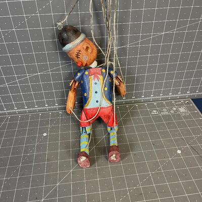 Carved Wood Marionette