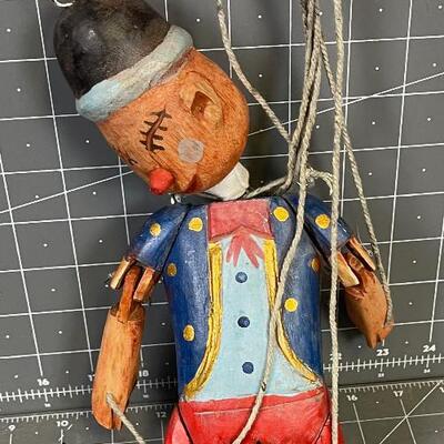 Carved Wood Marionette