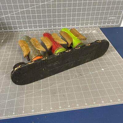 Hand Painted Angel Candle Holder 