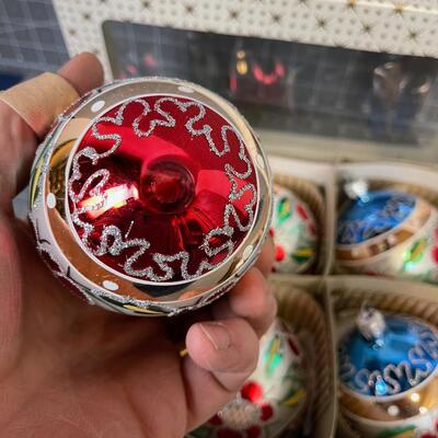 Vintage Hand Decorated/Hand Blown Ornaments