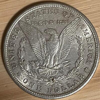 1880-S Morgan Silver Dollar 90% US Silver Coin
