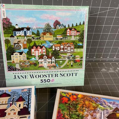 3 Jig Saw Puzzles 
