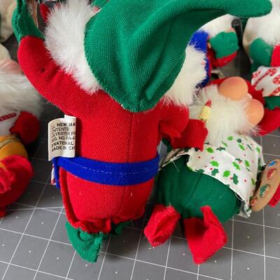 Gnome Santa Elf Like Decorations (12) 