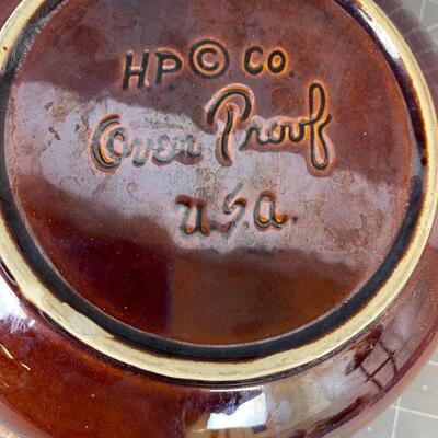 Large Round Serving Bowl Hull Oven Proof 