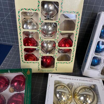 Super Lot of Glass Ornaments 
