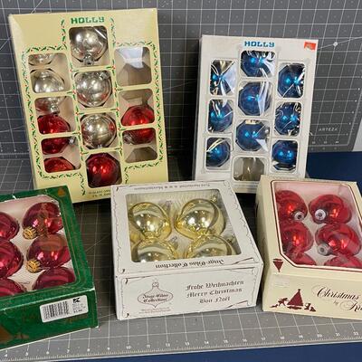 Super Lot of Glass Ornaments 