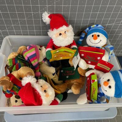 Santa's, Snowmen, Reindeer - Plush Toys