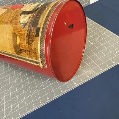 Decoupage Waste Basket 