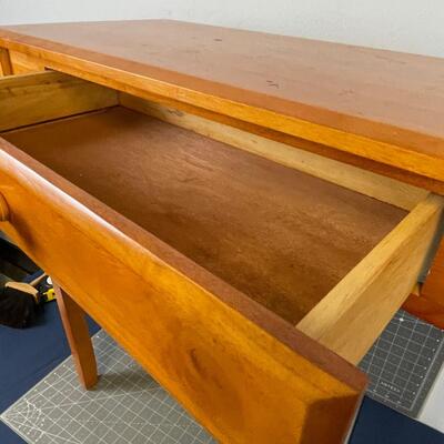 Entry Table Birch Wood 