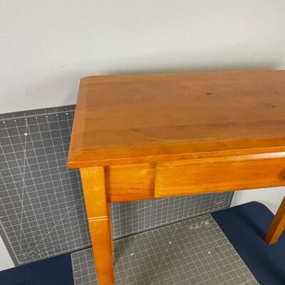 Entry Table Birch Wood 