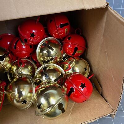 Red and Gold Sleigh Bells 