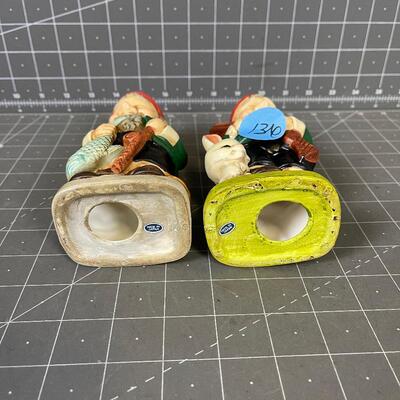 2 Fishing Gnomes 