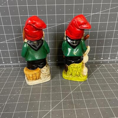 2 Fishing Gnomes 