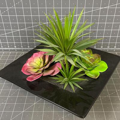 1 Artificial Succulents Zen Garden 