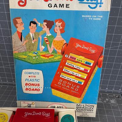 YOU DONâ€™T SAY Game VINTAGE 