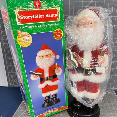 Story Teller Santa