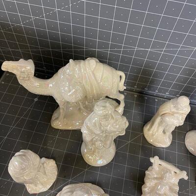 Ceramic Figurines  Nativity 