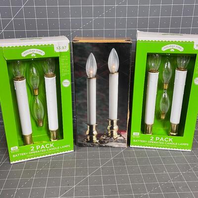 3 sets of Candle Lamps 