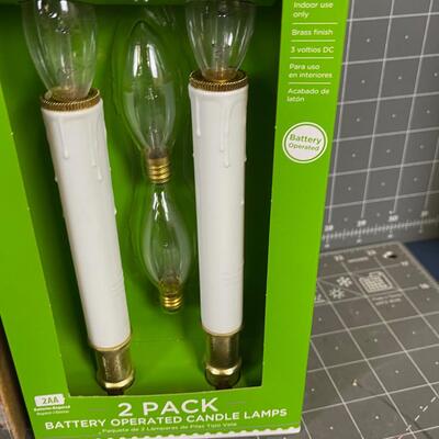 3 sets of Candle Lamps 