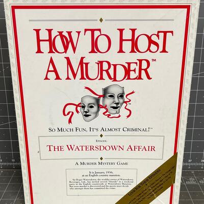How to Host a Murder In Original Box 
